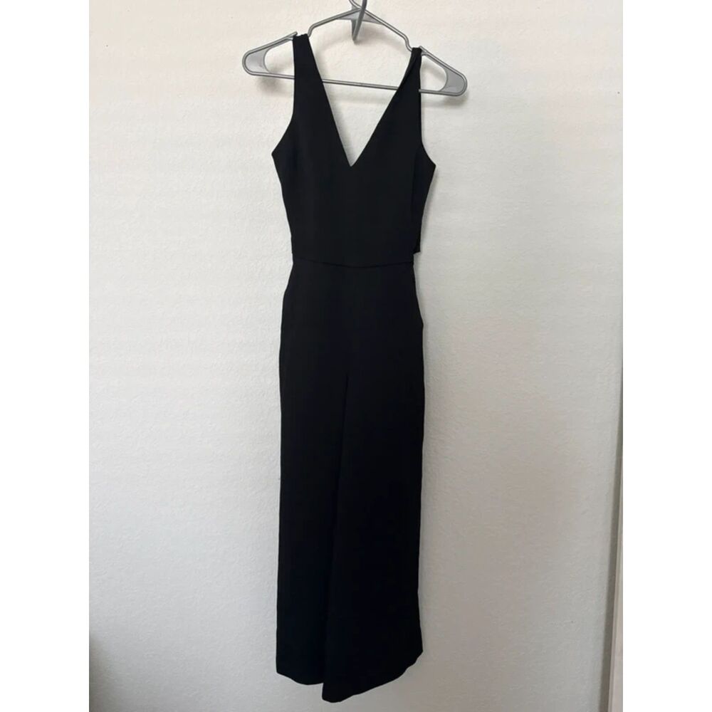 Aritzia Wilfred New Ecoulement Jumpsuit Black 00